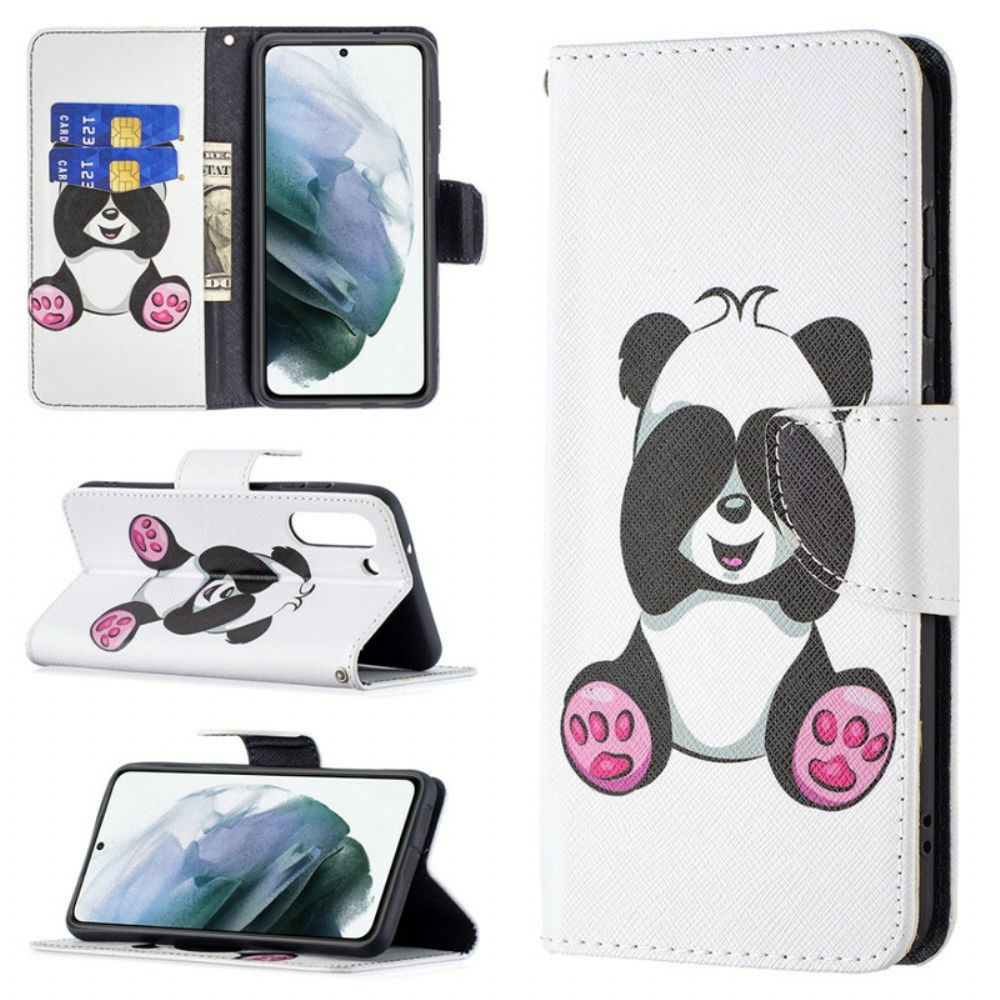 Flip Case voor Samsung Galaxy S21 FE Pandaplezier