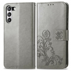 Folio-hoesje voor Samsung Galaxy S21 FE Abstracte Bloemen