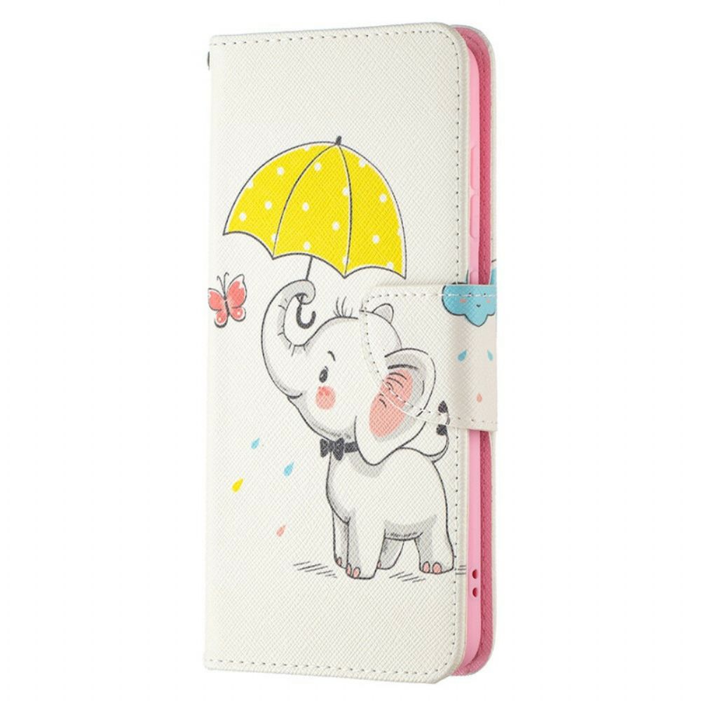 Folio-hoesje voor Samsung Galaxy S21 FE Babyolifant