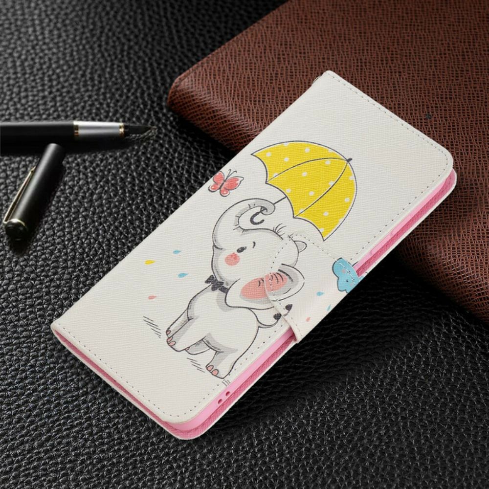 Folio-hoesje voor Samsung Galaxy S21 FE Babyolifant