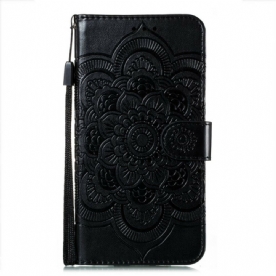 Folio-hoesje voor Samsung Galaxy S21 FE Volledige Mandala