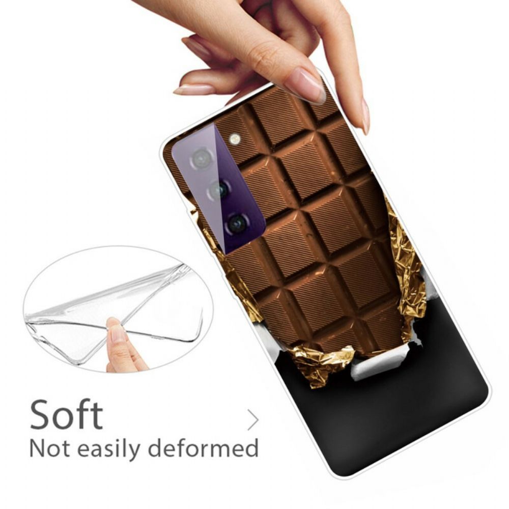 Hoesje voor Samsung Galaxy S21 FE Chocoladeslang