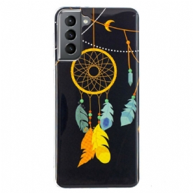 Hoesje voor Samsung Galaxy S21 FE Fluorescerende Dromenvanger