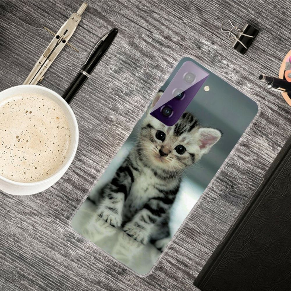 Hoesje voor Samsung Galaxy S21 FE Kitten Kitten