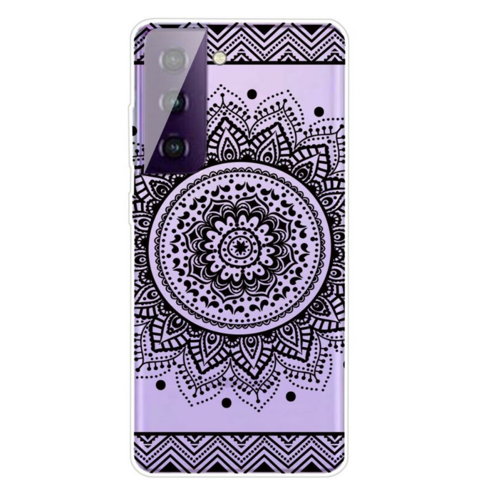 Hoesje voor Samsung Galaxy S21 FE Mooie Mandala