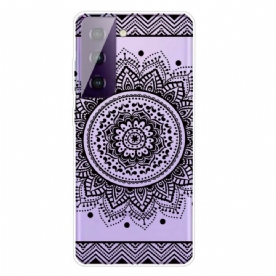 Hoesje voor Samsung Galaxy S21 FE Mooie Mandala