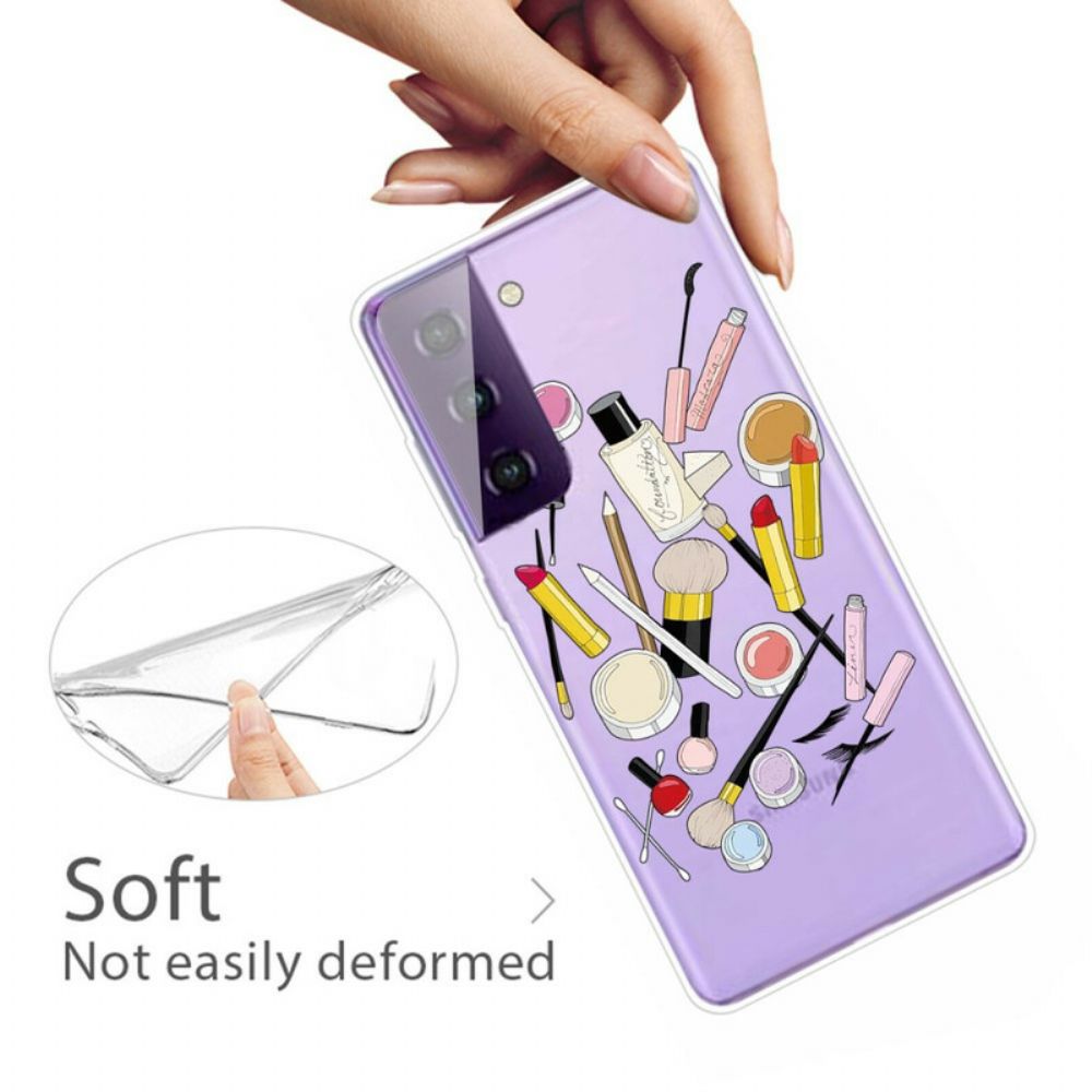 Hoesje voor Samsung Galaxy S21 FE Top Make-up