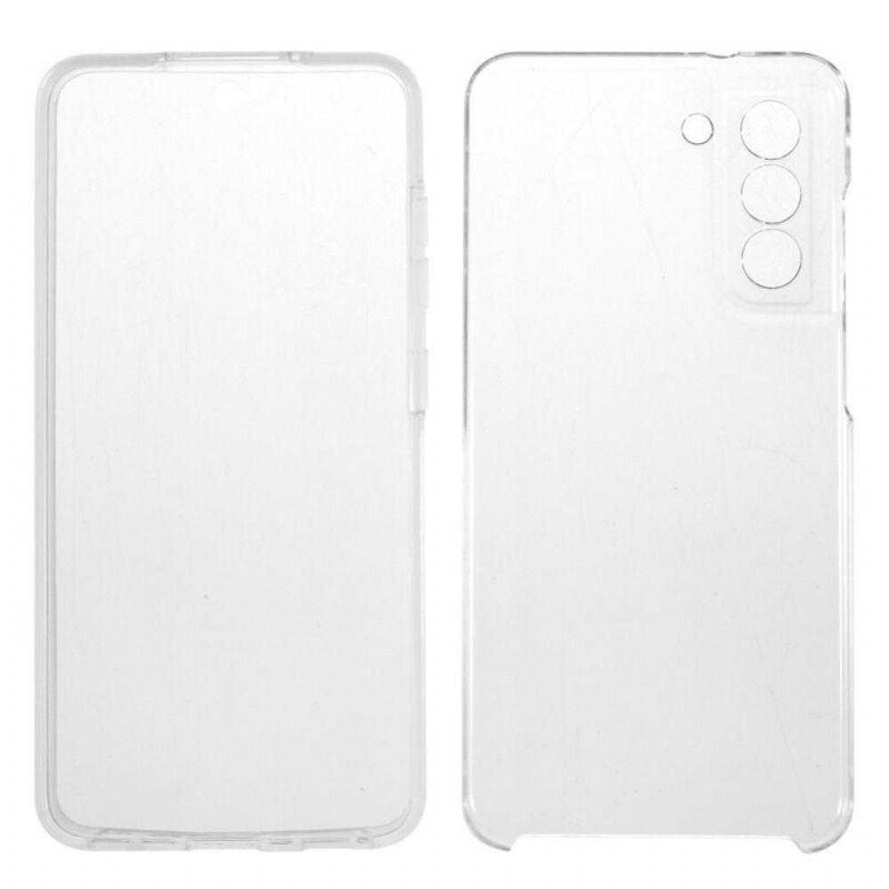 Hoesje voor Samsung Galaxy S21 FE Transparant Voor Achter