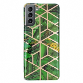 Hoesje voor Samsung Galaxy S21 FE Ultra Design Marmer