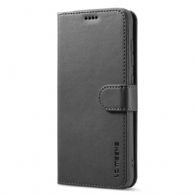 Leren Hoesje voor Samsung Galaxy S21 FE Lc.imeeke Leereffect