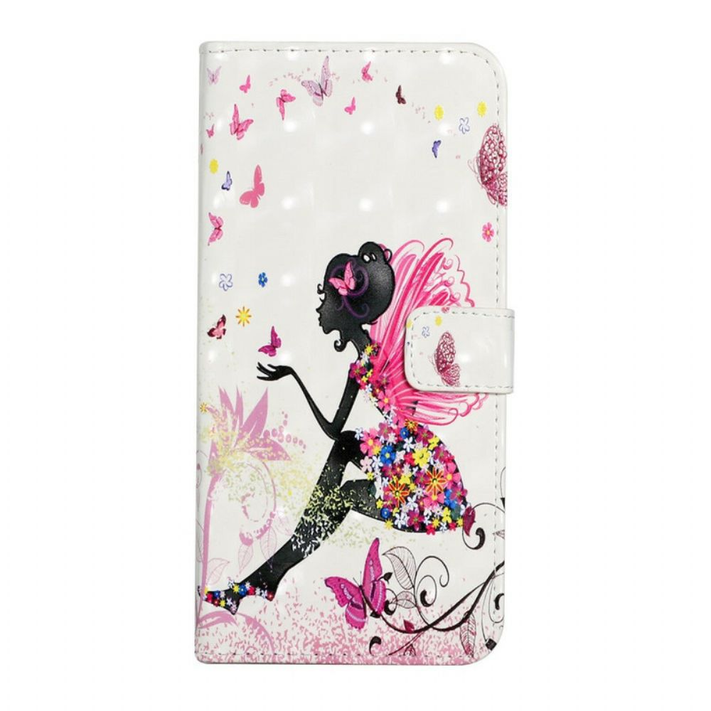 Leren Hoesje voor Samsung Galaxy S21 FE Magische Fee