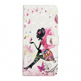 Leren Hoesje voor Samsung Galaxy S21 FE Magische Fee