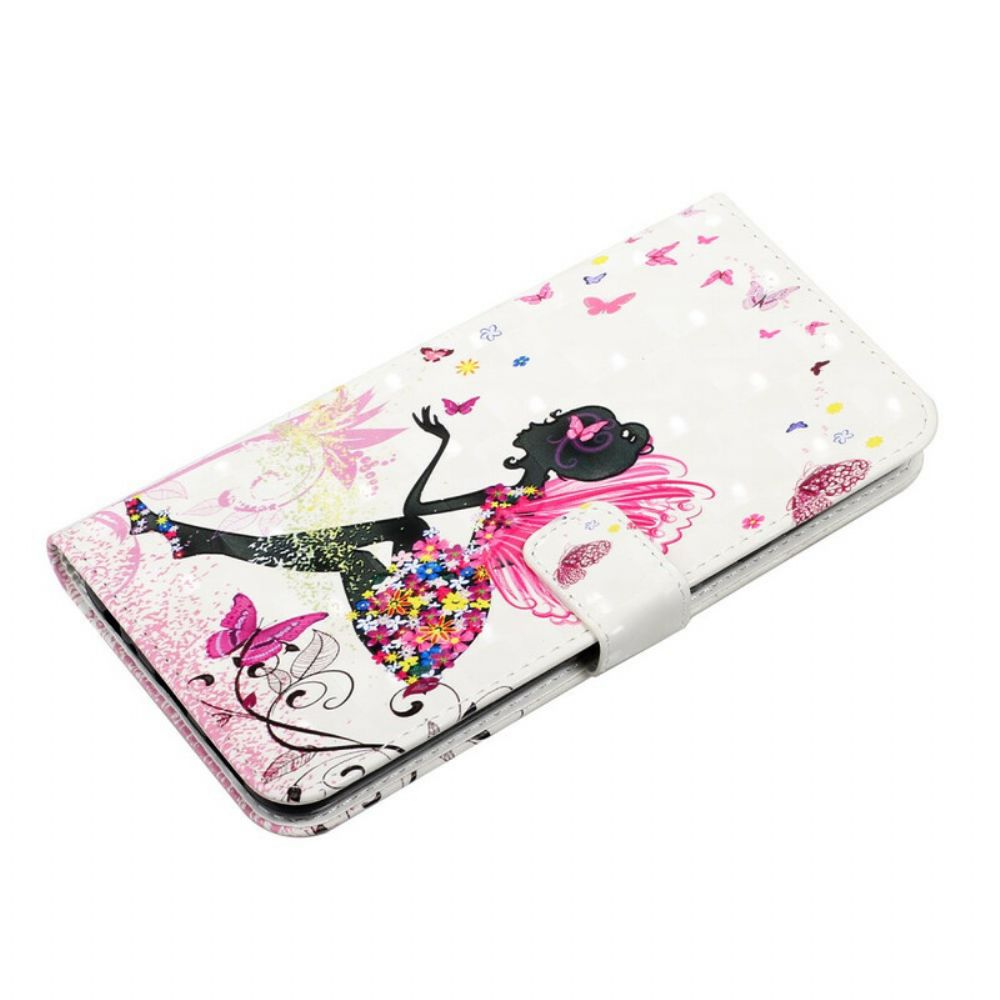 Leren Hoesje voor Samsung Galaxy S21 FE Magische Fee