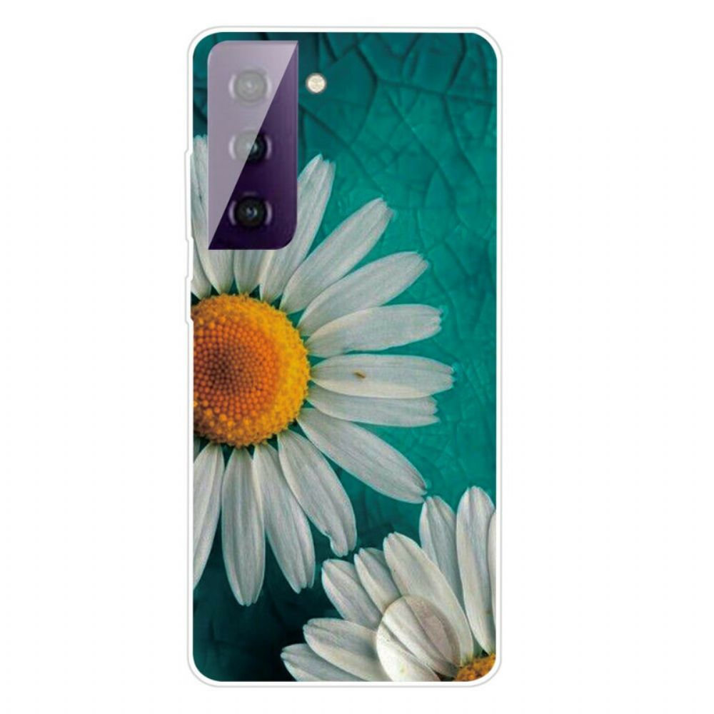 Telefoonhoesje voor Samsung Galaxy S21 FE Daisy