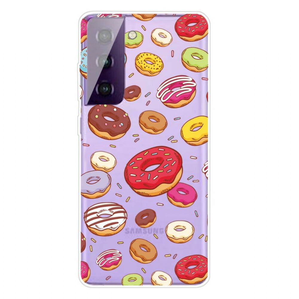 Telefoonhoesje voor Samsung Galaxy S21 FE Hou Van Donuts