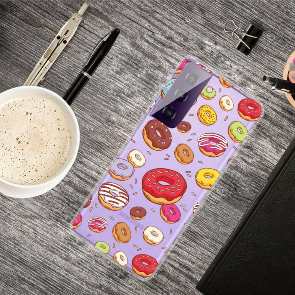 Telefoonhoesje voor Samsung Galaxy S21 FE Hou Van Donuts