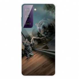 Telefoonhoesje voor Samsung Galaxy S21 FE Kittendroom