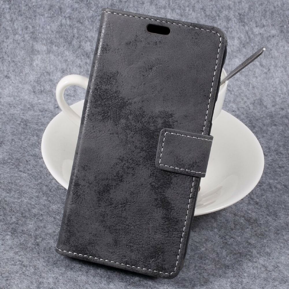 Leren Hoesje voor Samsung Galaxy XCover 4 / 4S Vintage Leereffect