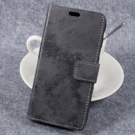 Leren Hoesje voor Samsung Galaxy XCover 4 / 4S Vintage Leereffect