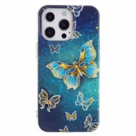 Hoesje voor iPhone 15 Pro Max Kostbare Vlinders