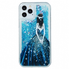 Telefoonhoesje voor iPhone 15 Pro Max Modieuze Pailletten