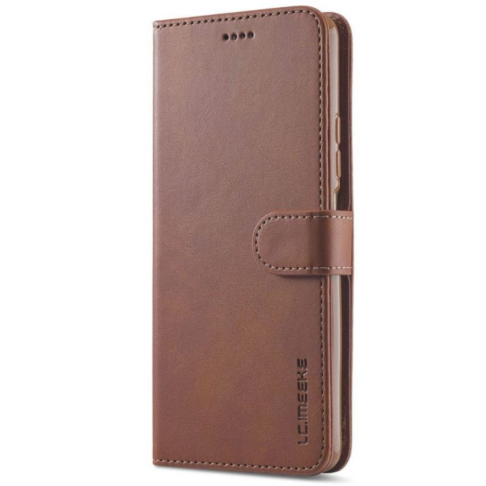 Leren Hoesje voor Poco M5 Lc.imeeke Ledereffect