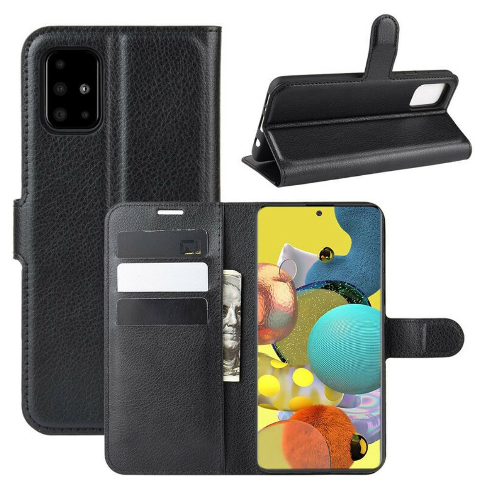 Flip Case voor Samsung Galaxy A51 5G Klassiek