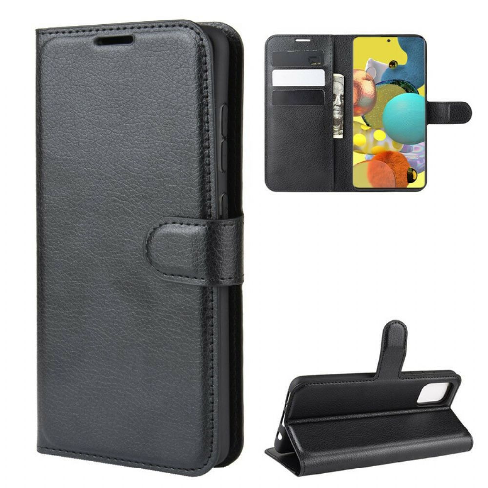 Flip Case voor Samsung Galaxy A51 5G Klassiek