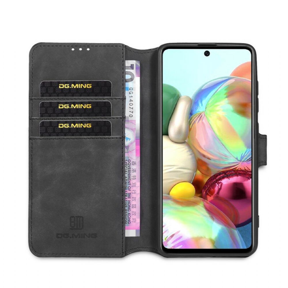 Folio-hoesje voor Samsung Galaxy A51 5G Dg.ming Retro