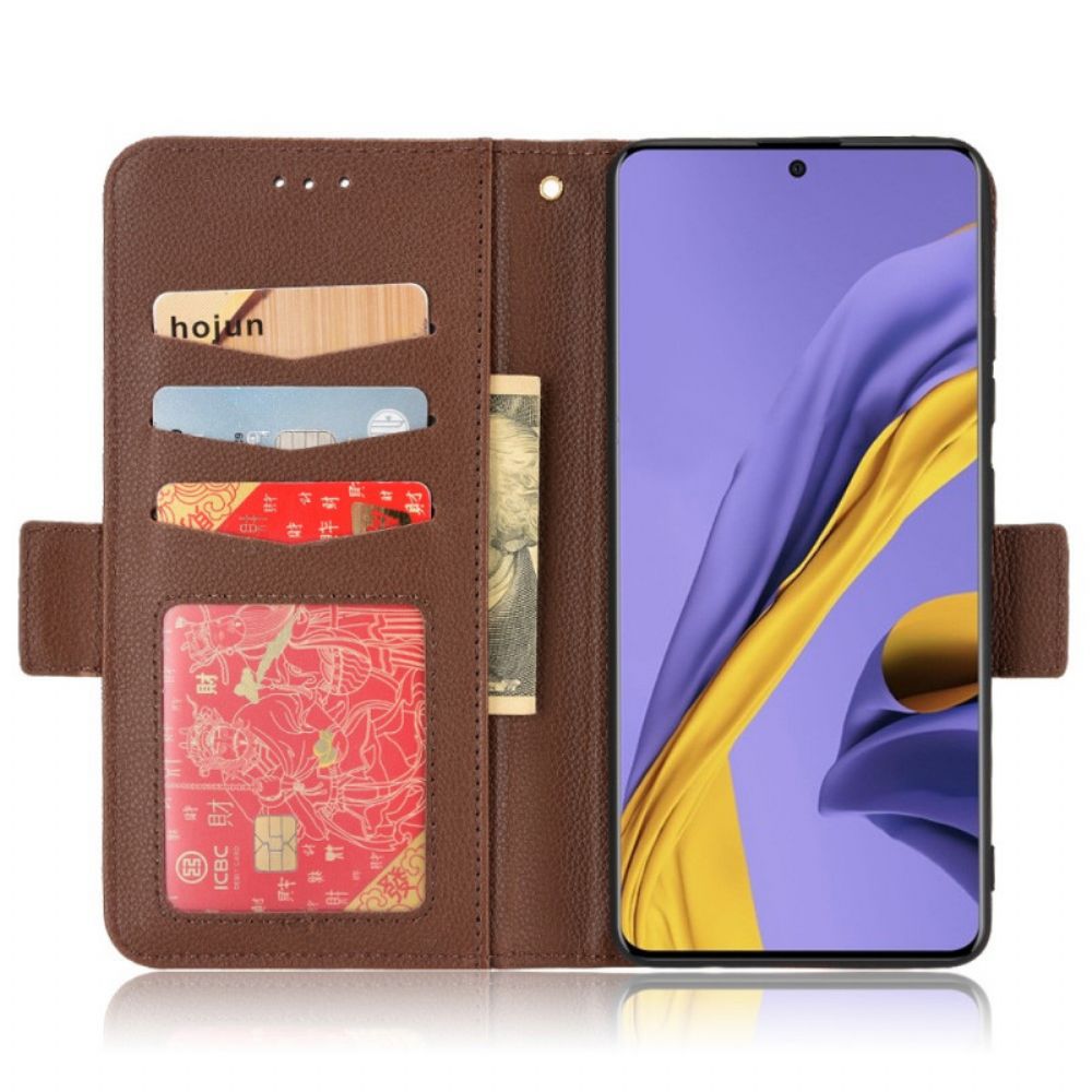 Folio-hoesje voor Samsung Galaxy A51 5G Flip Case Dubbele Nieuwe Kleuren Flap