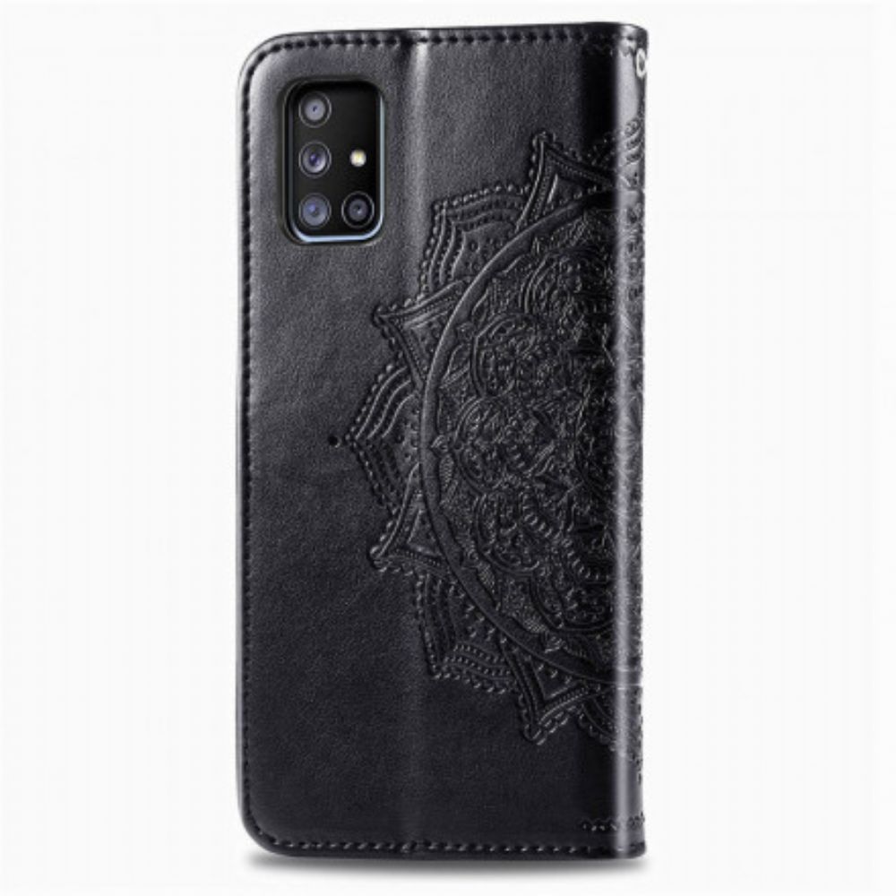 Folio-hoesje voor Samsung Galaxy A51 5G Mandala Van Middelbare Leeftijd