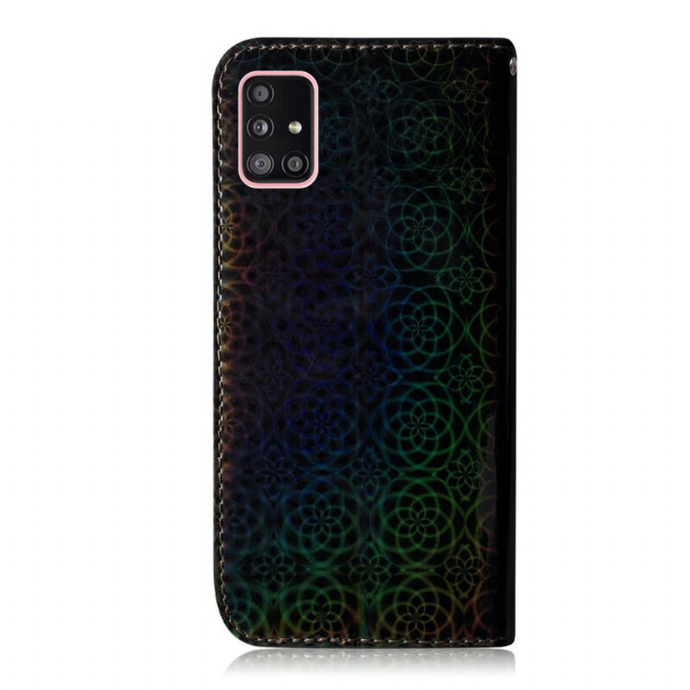 Folio-hoesje voor Samsung Galaxy A51 5G Pure Kleur