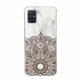 Hoesje voor Samsung Galaxy A51 5G Marmeren Mandala