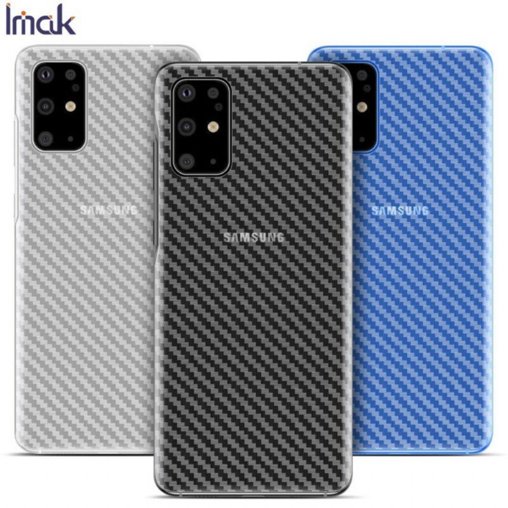 Achterfolie Voor Samsung Galaxy S20 Plus / S20 Plus 5G Carbon Style Imak