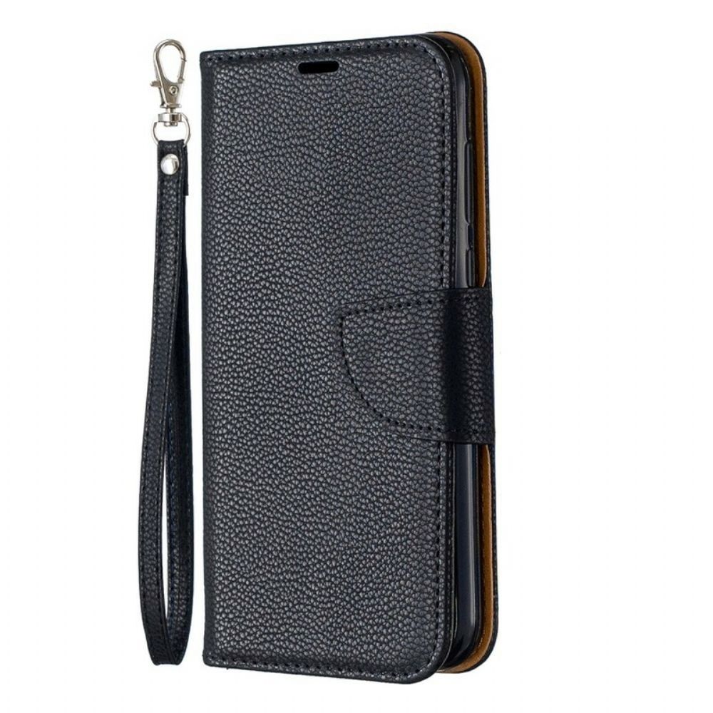 Folio-hoesje voor / Honor 8S Flip Case Litchi Flap Schuin