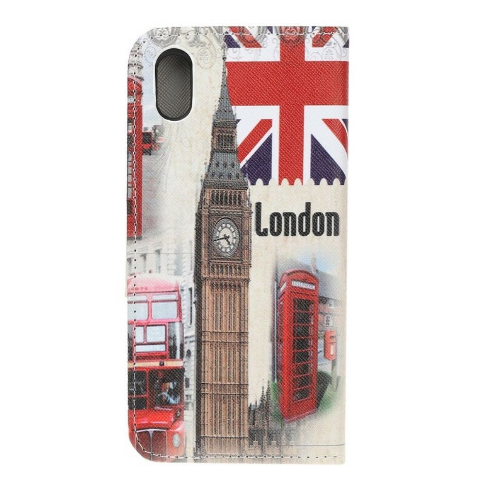 Folio-hoesje voor / Honor 8S Londen Leven