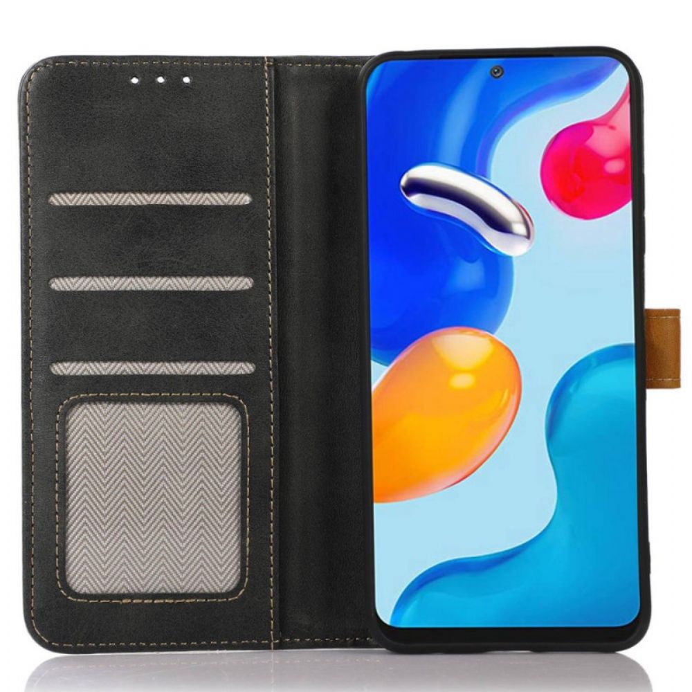 Flip Case voor Oppo Reno 7 Met Riem