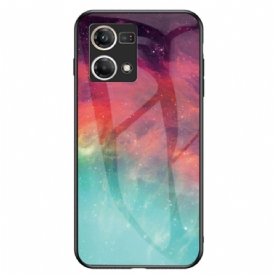 Hoesje voor Oppo Reno 7 Gehard Glaspatroon