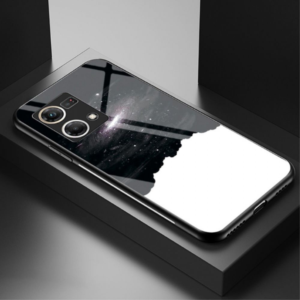 Hoesje voor Oppo Reno 7 Gehard Glaspatroon