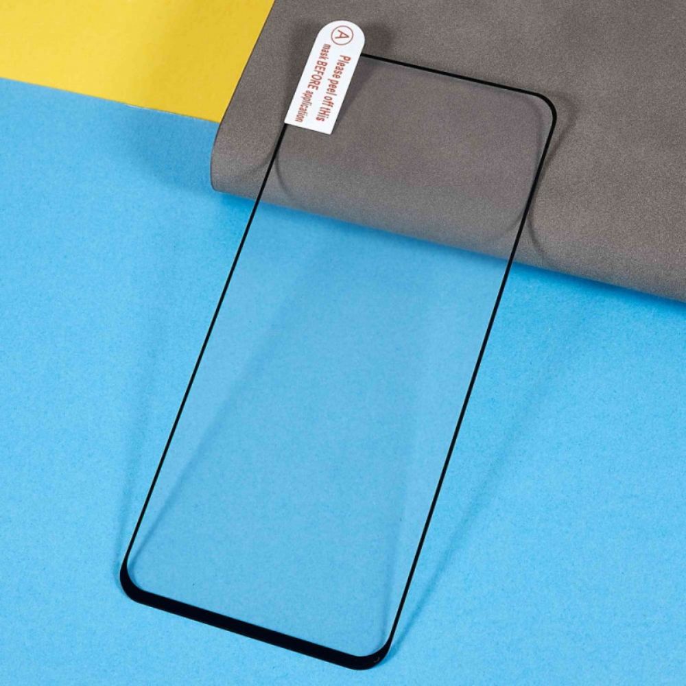 Oppo Reno 7 Gehard Glas Screenprotector Zwarte Randen