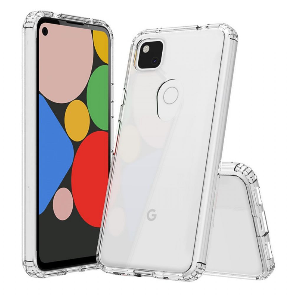 Hoesje voor Google Pixel 4a Transparant En Acryl