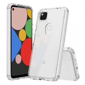 Hoesje voor Google Pixel 4a Transparant En Acryl