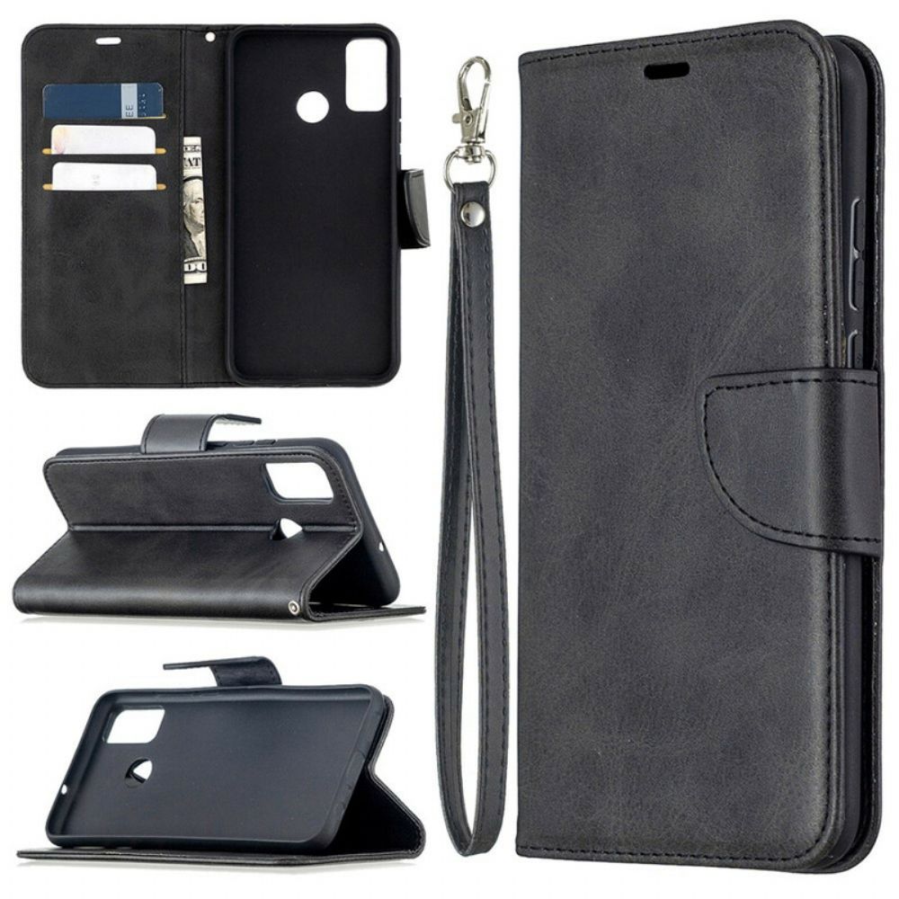 Flip Case voor Honor 9X Lite Folio-hoesje Gladde Schuine Klep