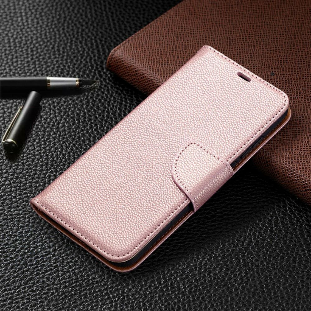 Folio-hoesje voor Honor 9X Lite Flip Case Litchi Flap Schuin