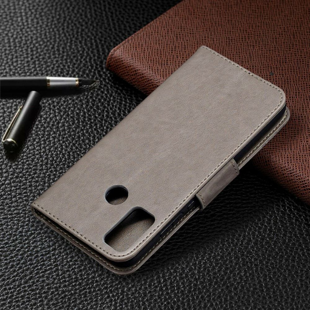 Folio-hoesje voor Honor 9X Lite Flip Case Vlinders En Schuine Klep