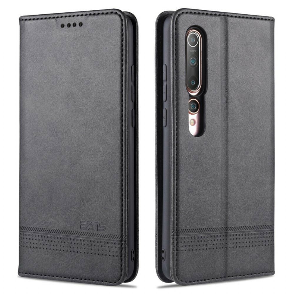 Bescherming Hoesje voor Xiaomi Mi 10 / 10 Pro Folio-hoesje Azns Lederen Stijl