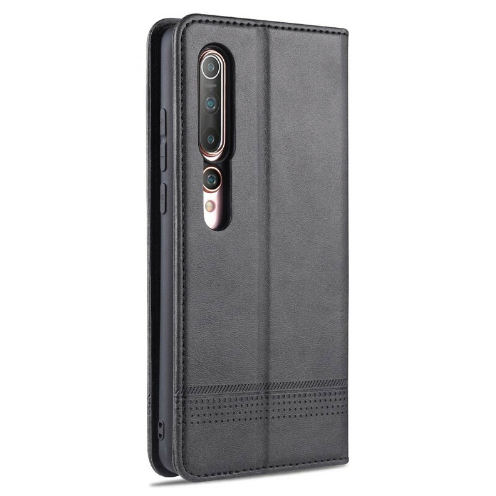 Bescherming Hoesje voor Xiaomi Mi 10 / 10 Pro Folio-hoesje Azns Lederen Stijl