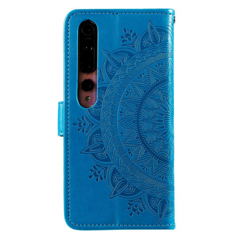 Folio-hoesje voor Xiaomi Mi 10 / 10 Pro Zon Mandala