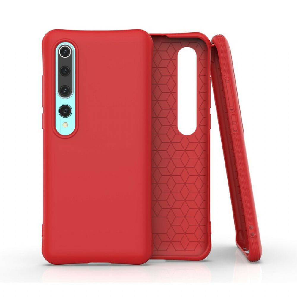 Hoesje voor Xiaomi Mi 10 / 10 Pro Flexibele Siliconen Mat