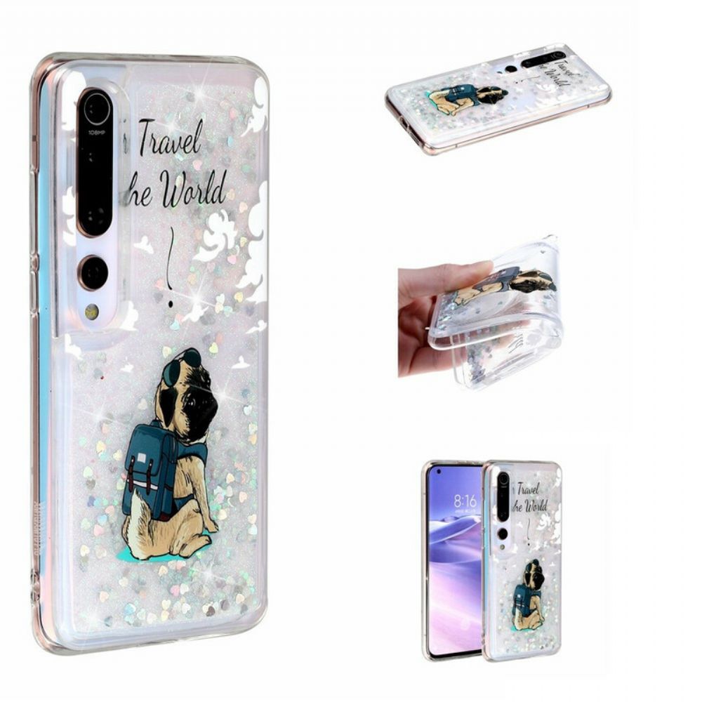 Hoesje voor Xiaomi Mi 10 / 10 Pro Glitterhond